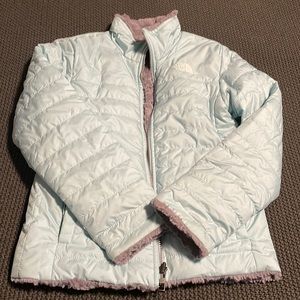 North face reversible jacket